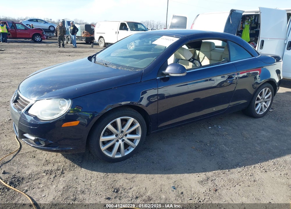 2007 VOLKSWAGEN EOS 2.0T VIN: WVWFA71F37V004687
