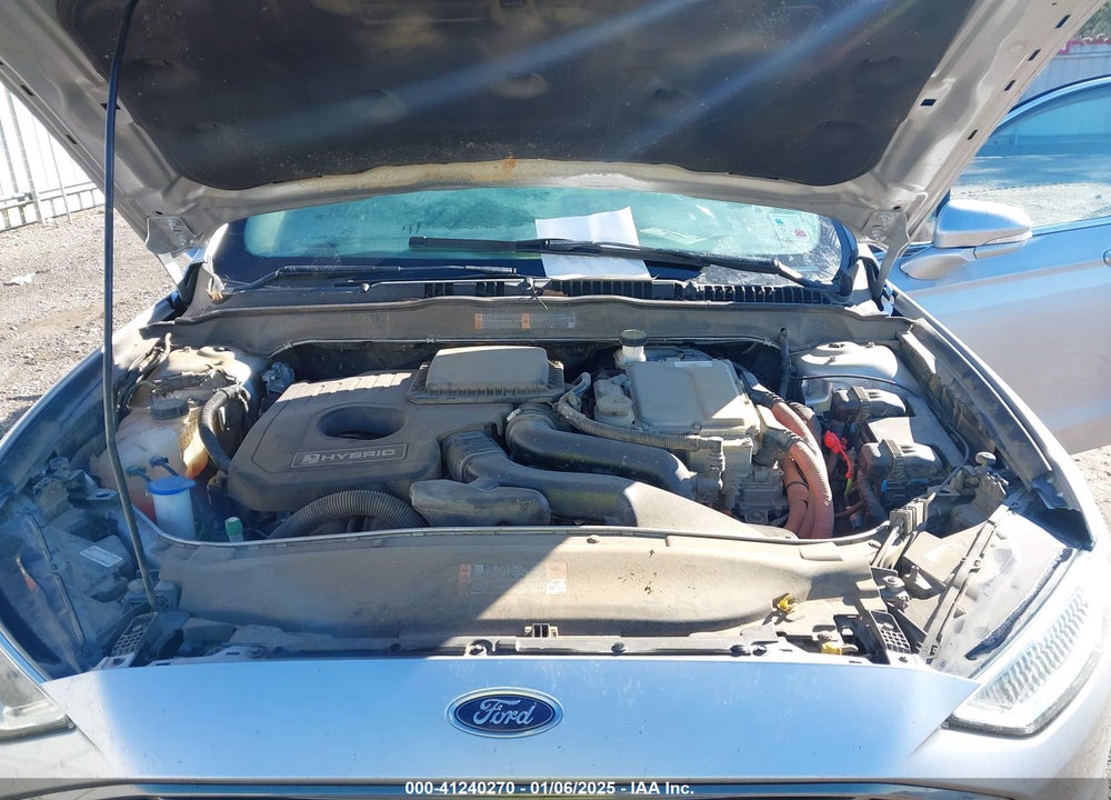 2018 FORD FUSION HYBRID TITANIUM VIN: 3FA6P0RU1JR132316