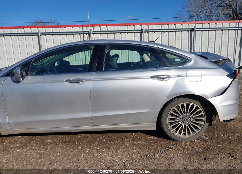 2018 FORD FUSION HYBRID TITANIUM VIN: 3FA6P0RU1JR132316