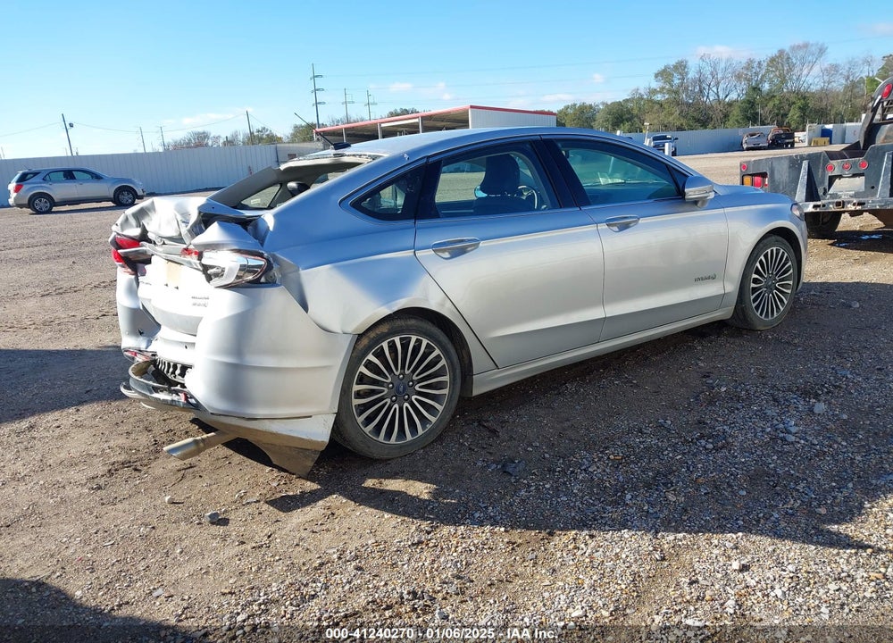 2018 FORD FUSION HYBRID TITANIUM VIN: 3FA6P0RU1JR132316
