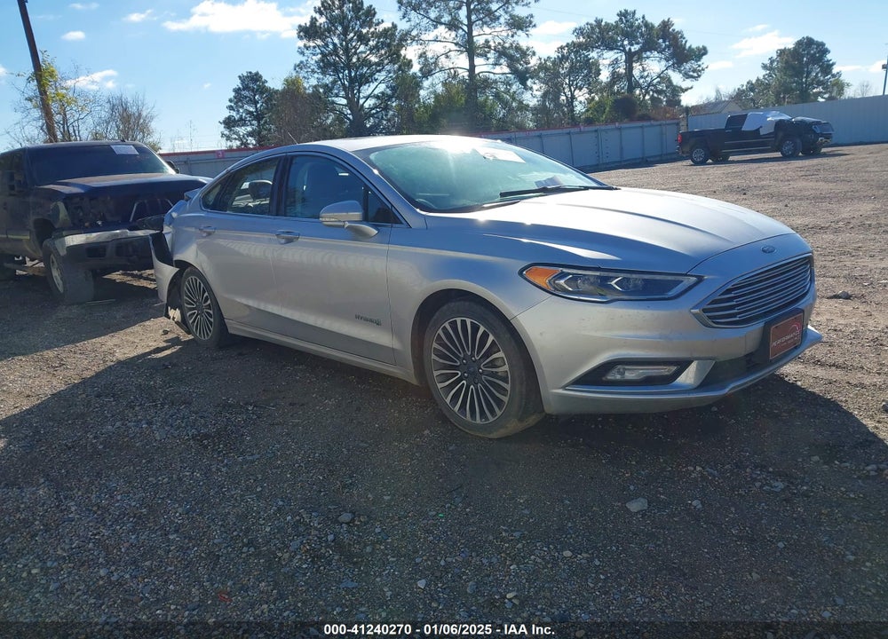 2018 FORD FUSION HYBRID TITANIUM VIN: 3FA6P0RU1JR132316