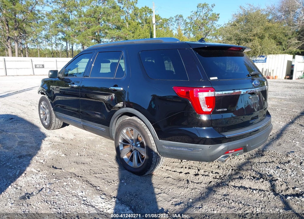 2018 FORD EXPLORER LIMITED VIN: 1FM5K7F81JGB11201