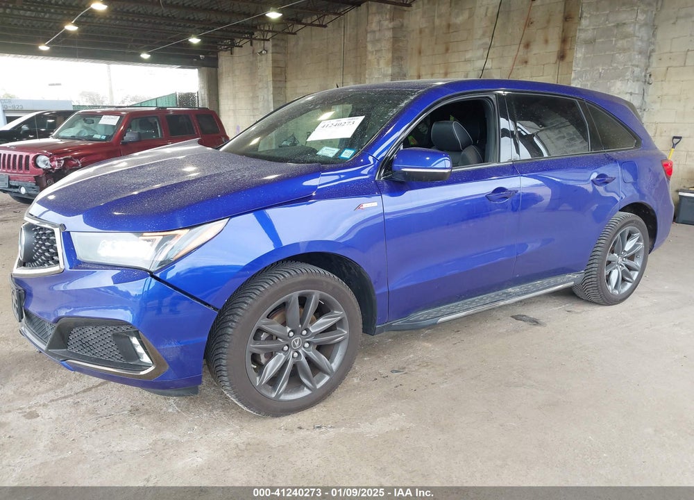 2019 ACURA MDX TECH & A-SPEC PKGS VIN: 5J8YD4H01KL010882