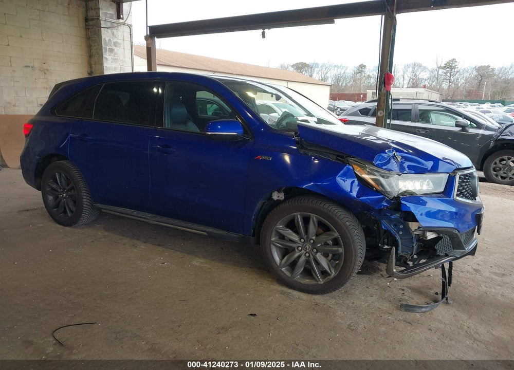 2019 ACURA MDX TECH & A-SPEC PKGS VIN: 5J8YD4H01KL010882