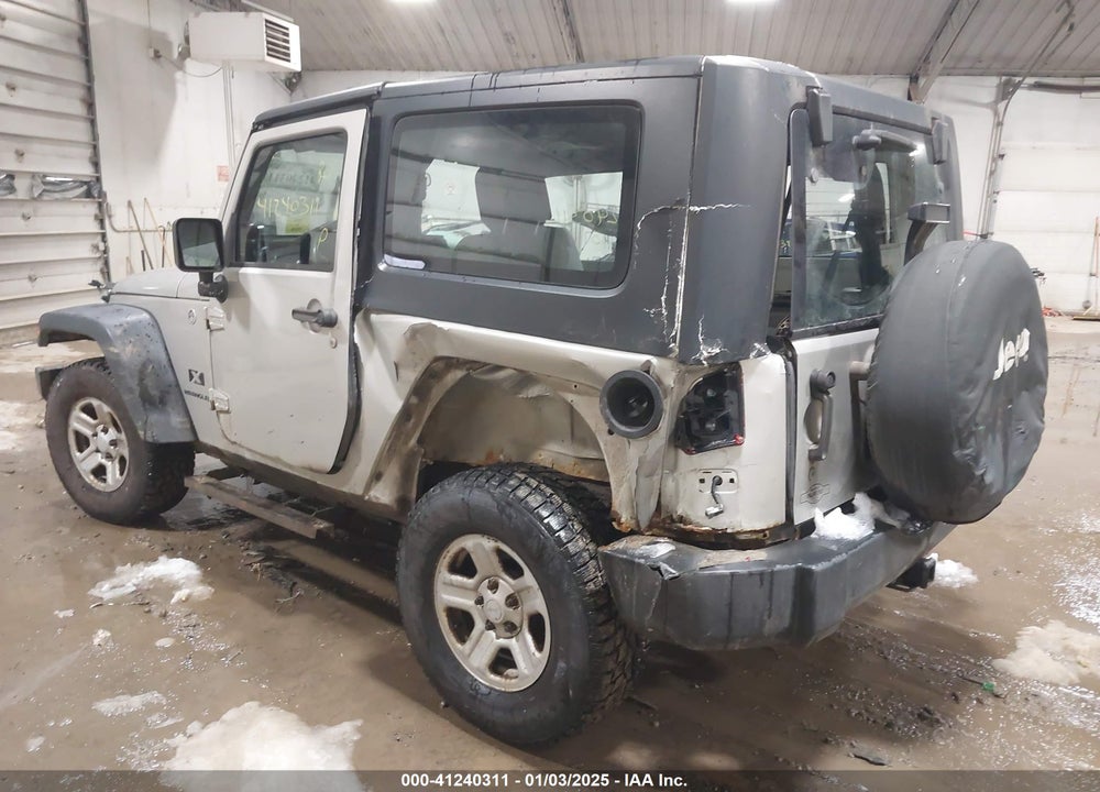 2007 JEEP WRANGLER X VIN: 1J4FA24117L135531