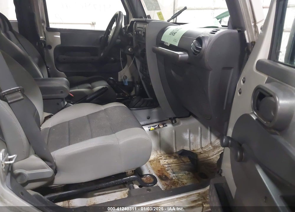 2007 JEEP WRANGLER X VIN: 1J4FA24117L135531