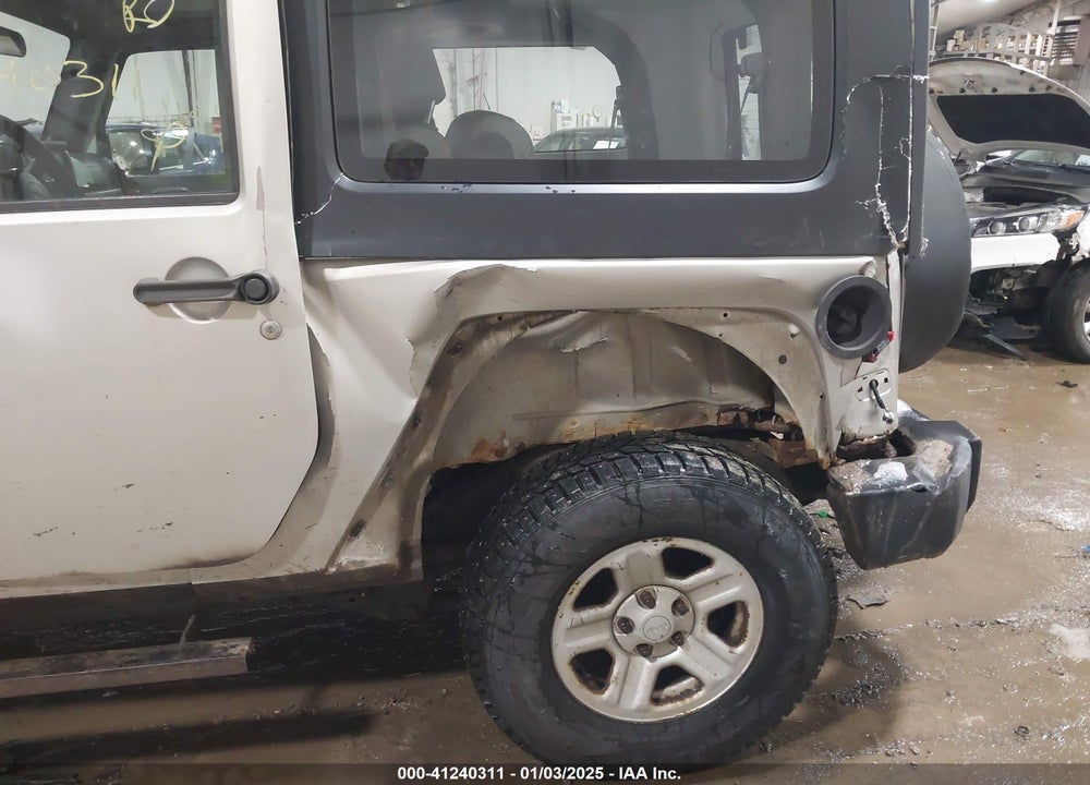 2007 JEEP WRANGLER X VIN: 1J4FA24117L135531