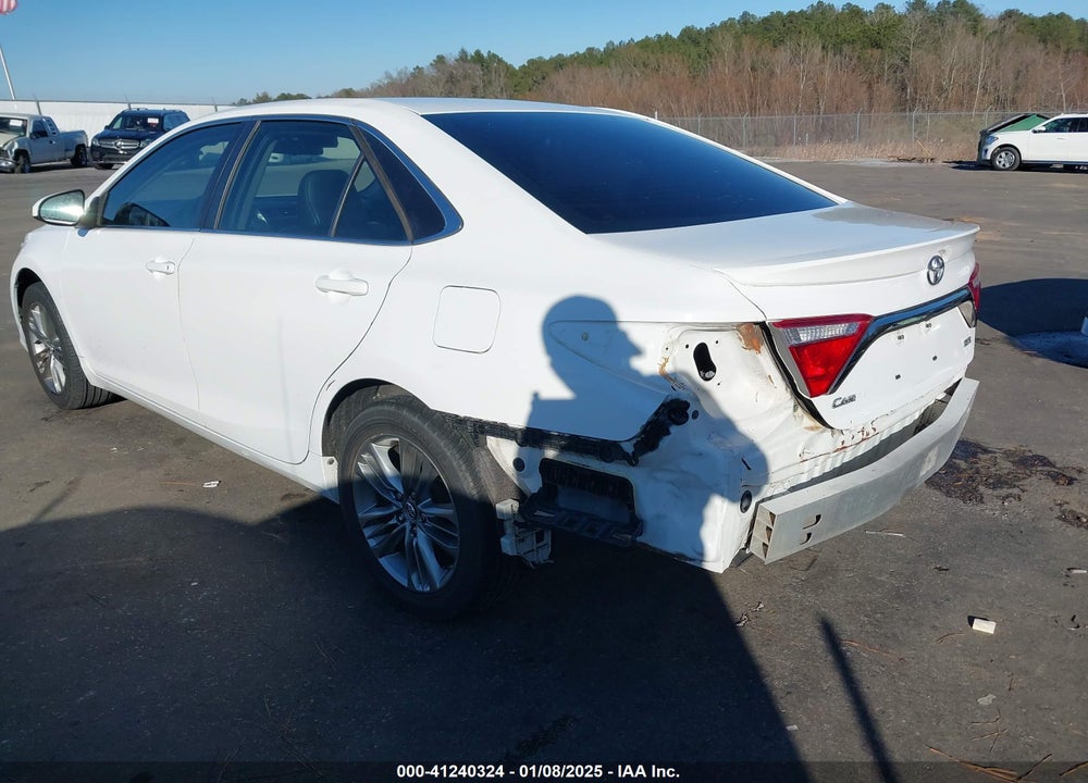 2016 TOYOTA CAMRY SE VIN: 4T1BF1FK5GU231139