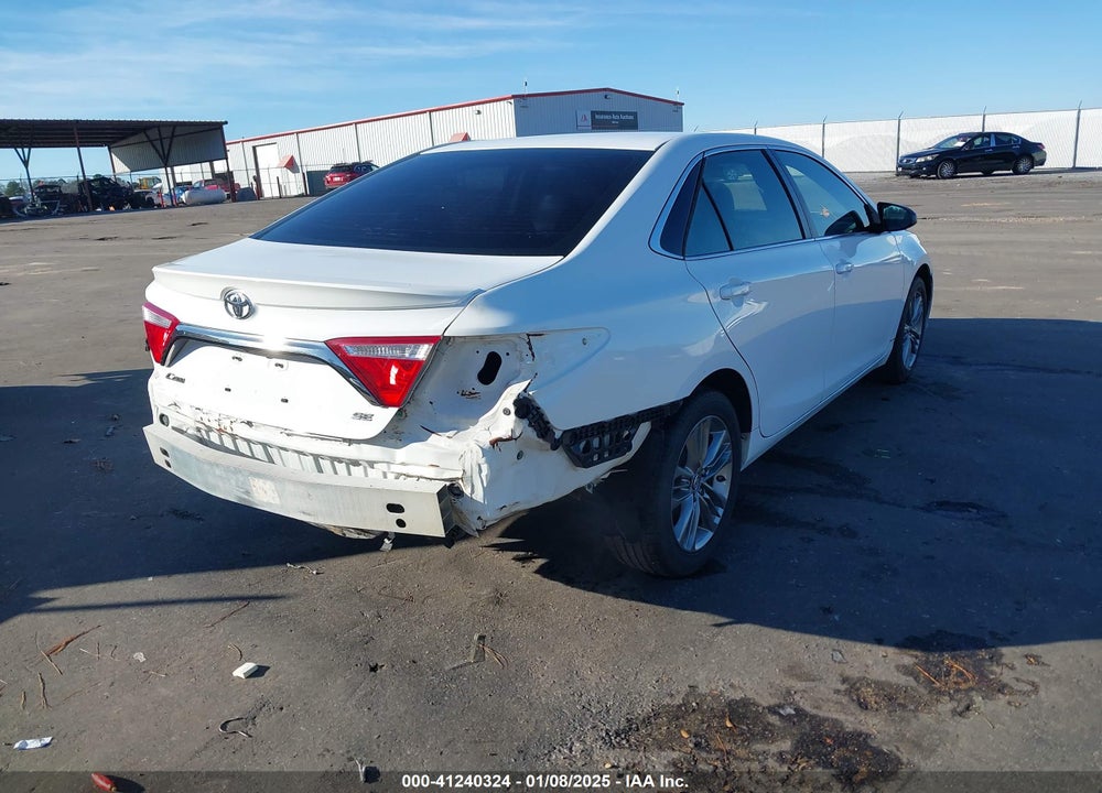 2016 TOYOTA CAMRY SE VIN: 4T1BF1FK5GU231139