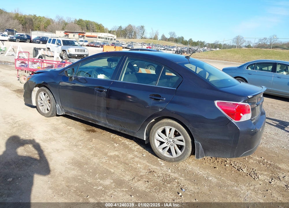 2015 SUBARU IMPREZA VIN: JF1GJAC66FH019993
