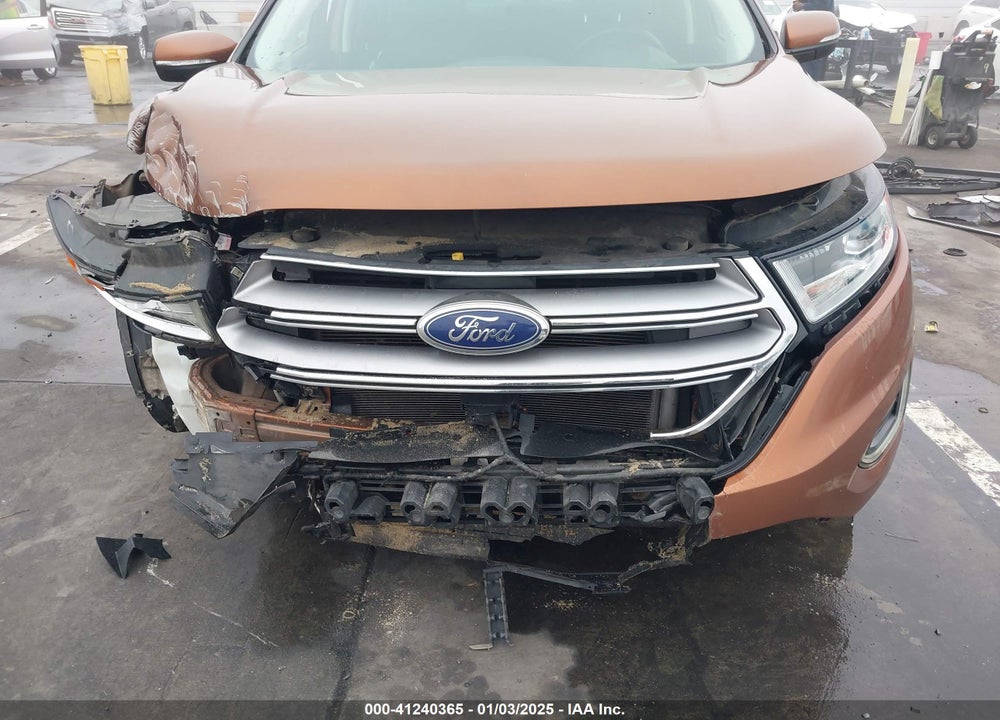 2017 FORD EDGE SEL VIN: 2FMPK3J86HBB11477