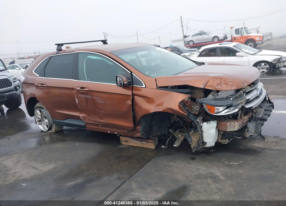 2017 FORD EDGE SEL VIN: 2FMPK3J86HBB11477