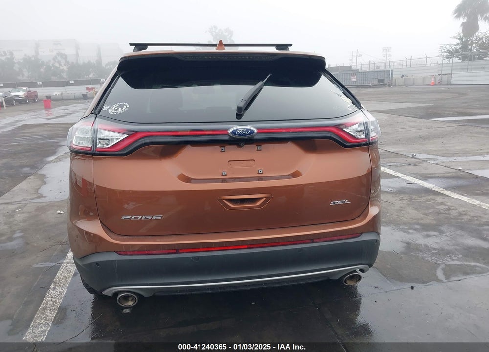 2017 FORD EDGE SEL VIN: 2FMPK3J86HBB11477