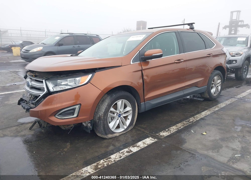 2017 FORD EDGE SEL VIN: 2FMPK3J86HBB11477