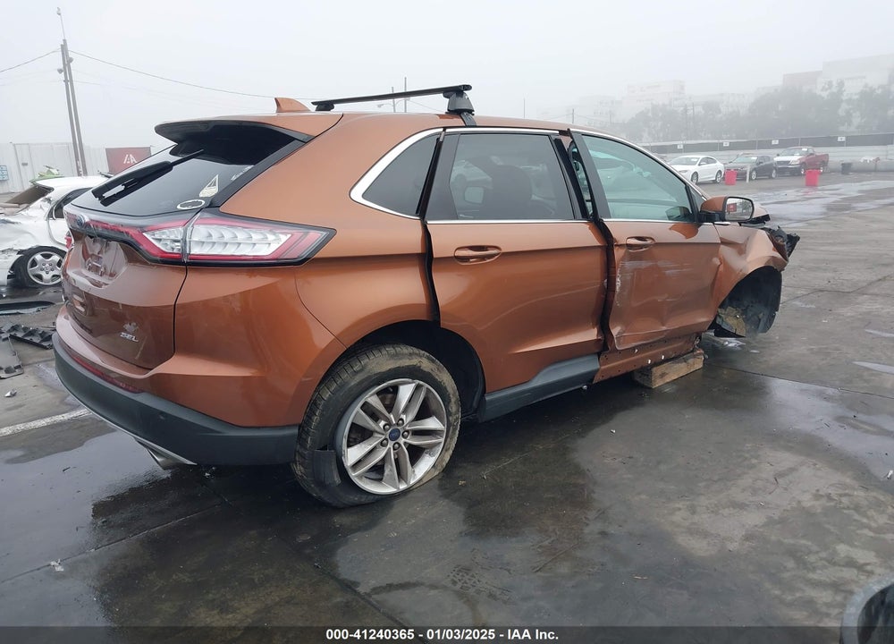 2017 FORD EDGE SEL VIN: 2FMPK3J86HBB11477