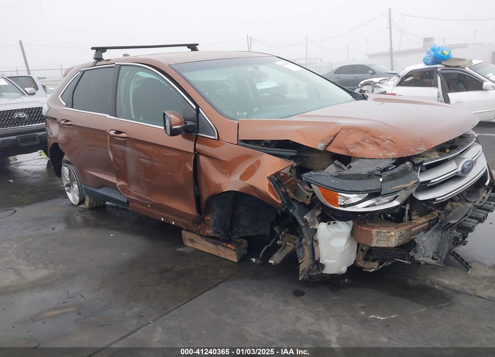2017 FORD EDGE SEL VIN: 2FMPK3J86HBB11477