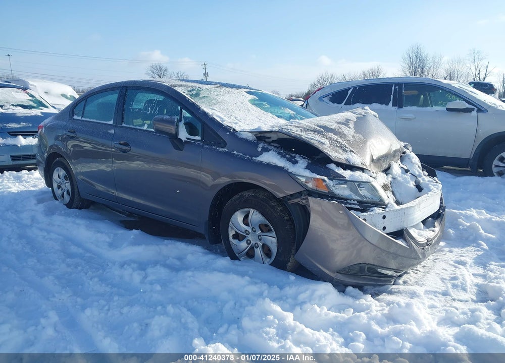 2015 HONDA CIVIC LX VIN: 19XFB2F59FE117224