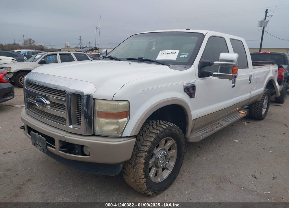 2009 FORD F-350 KING RANCH VIN: 1FTWW31R69EA38730