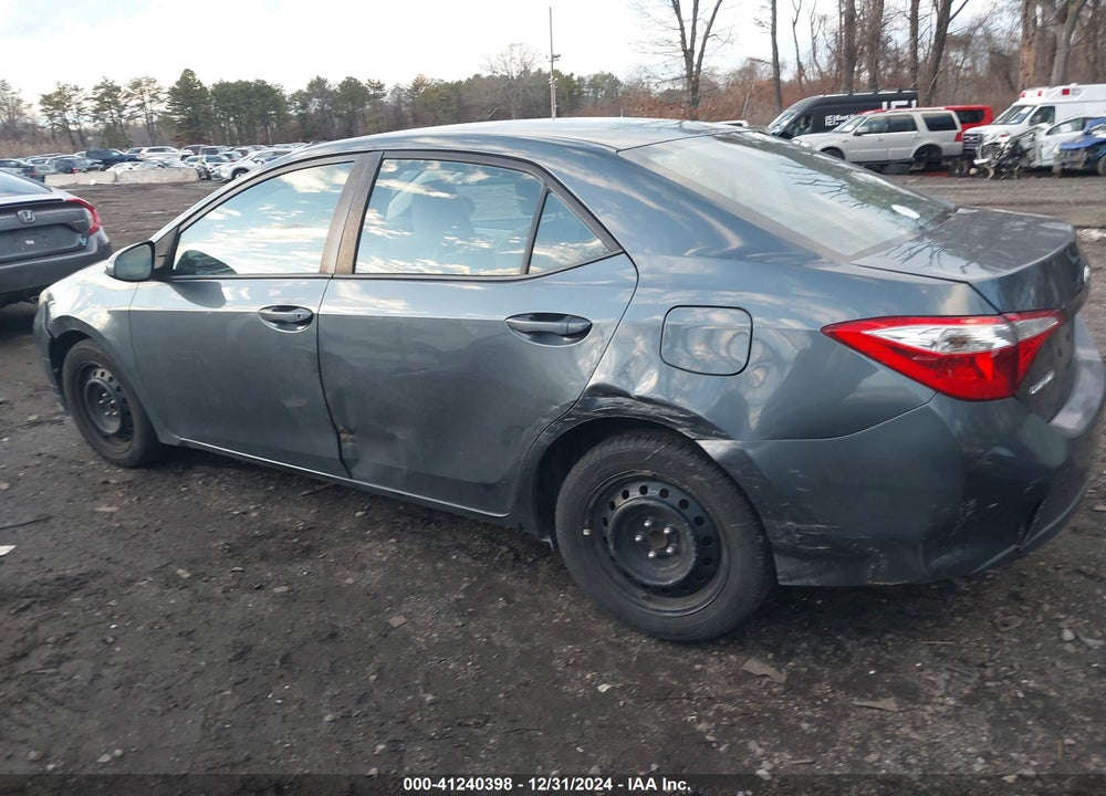 2016 TOYOTA COROLLA LE VIN: 2T1BURHE1GC701387