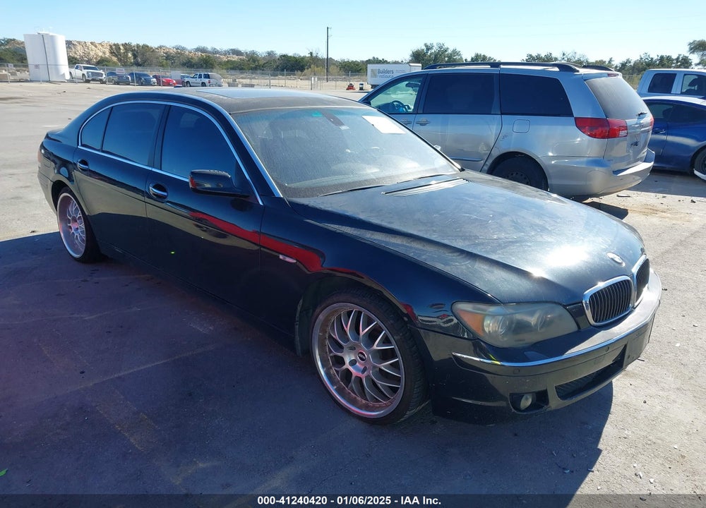 2006 BMW 750LI VIN: WBAHN83596DT39705