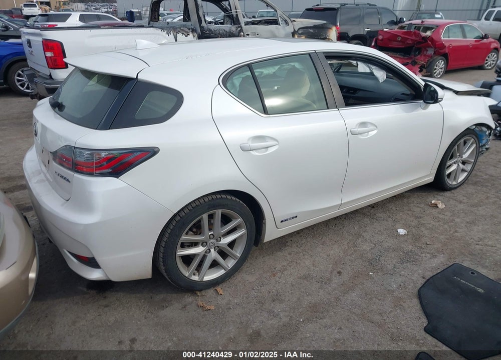 2015 LEXUS CT VIN: JTHKD5BH1F2219266