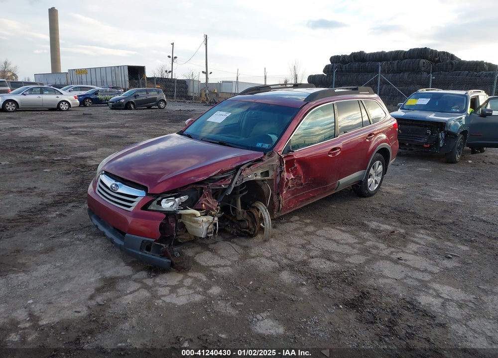 2011 SUBARU OUTBACK 2.5I PREMIUM VIN: 4S4BRBGC9B3341887