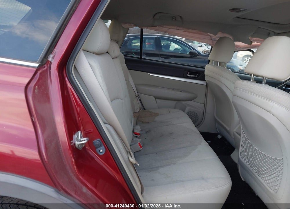 2011 SUBARU OUTBACK 2.5I PREMIUM VIN: 4S4BRBGC9B3341887