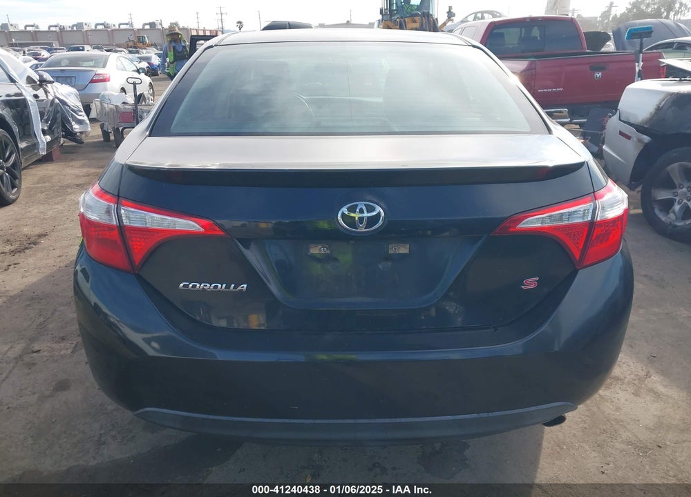 2015 TOYOTA COROLLA S PLUS VIN: 5YFBURHE7FP211065