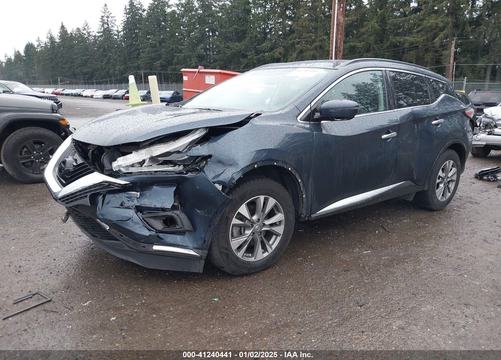 2018 NISSAN MURANO SV VIN: 5N1AZ2MH8JN143476