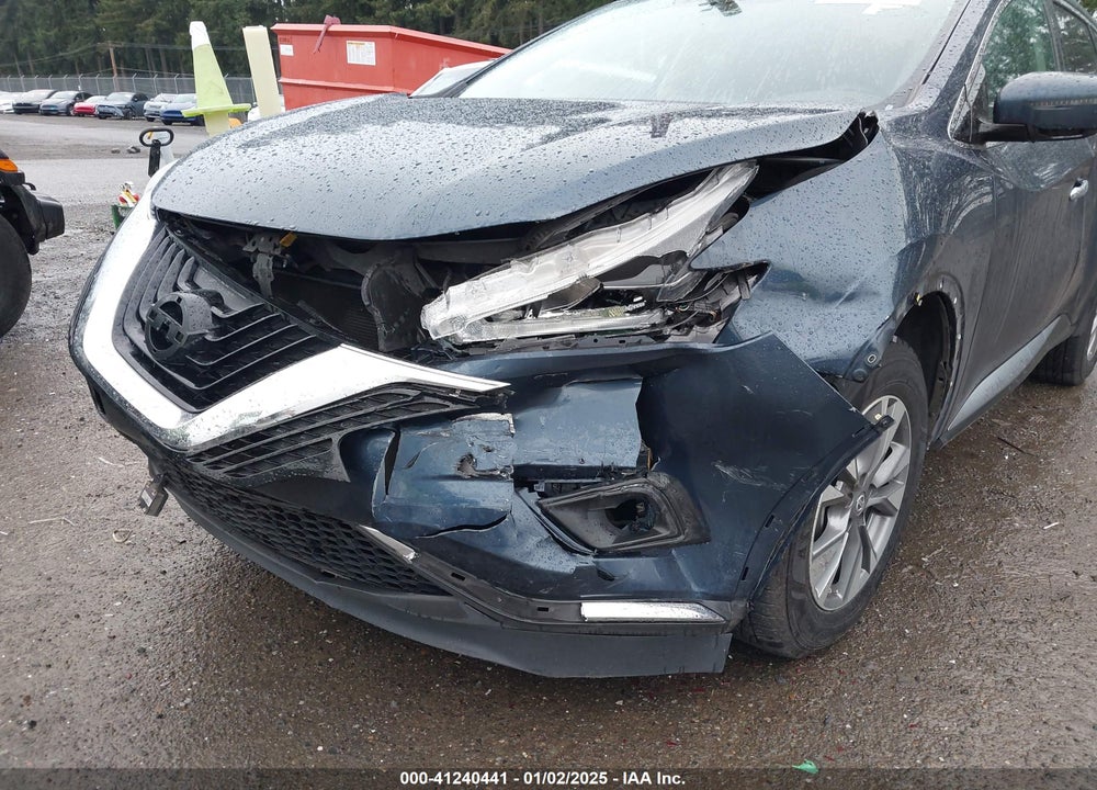 2018 NISSAN MURANO SV VIN: 5N1AZ2MH8JN143476