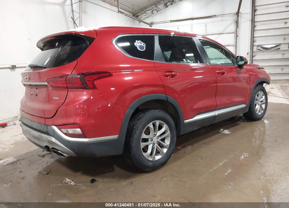 2019 HYUNDAI SANTA FE SE VIN: 5NMS2CAD7KH094905