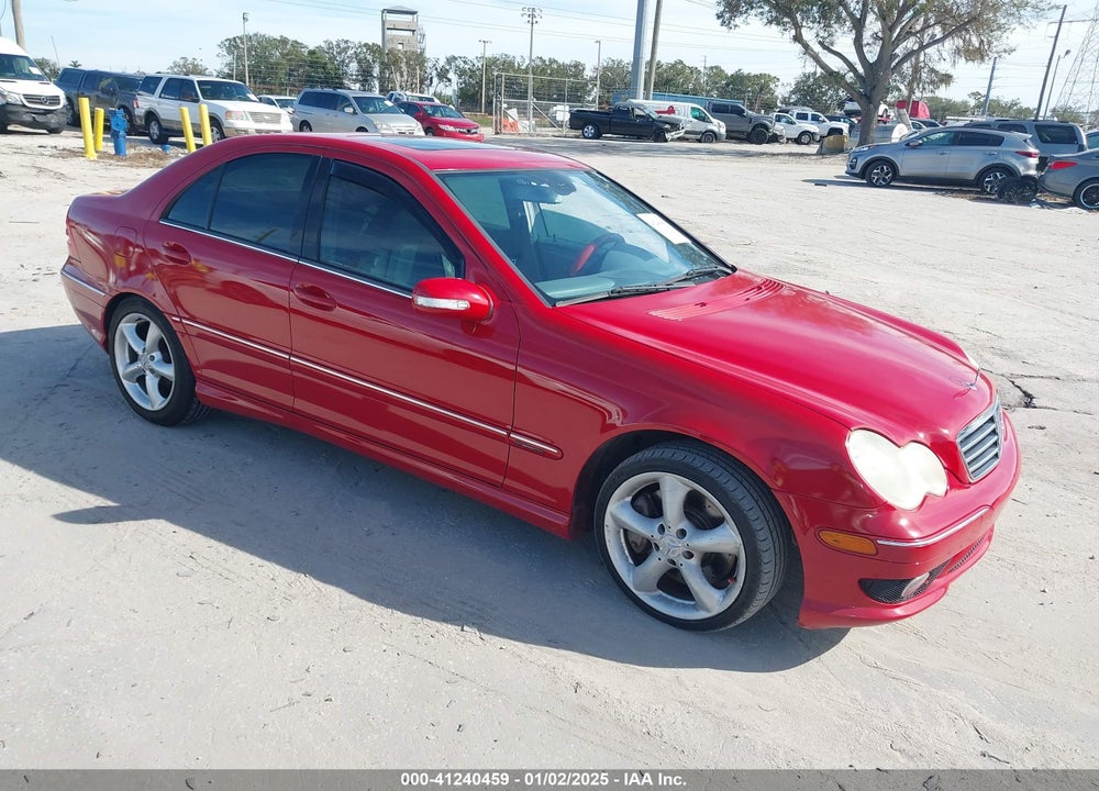 2006 MERCEDES-BENZ C 230 SPORT VIN: WDBRF52HX6A874203