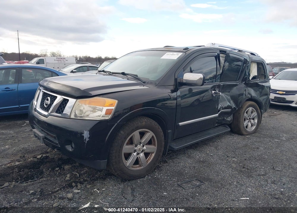 2011 NISSAN ARMADA PLATINUM VIN: 5N1AA0NE4BN605615