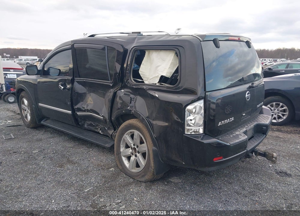 2011 NISSAN ARMADA PLATINUM VIN: 5N1AA0NE4BN605615
