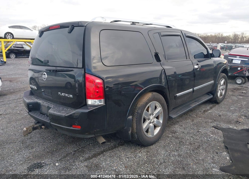 2011 NISSAN ARMADA PLATINUM VIN: 5N1AA0NE4BN605615