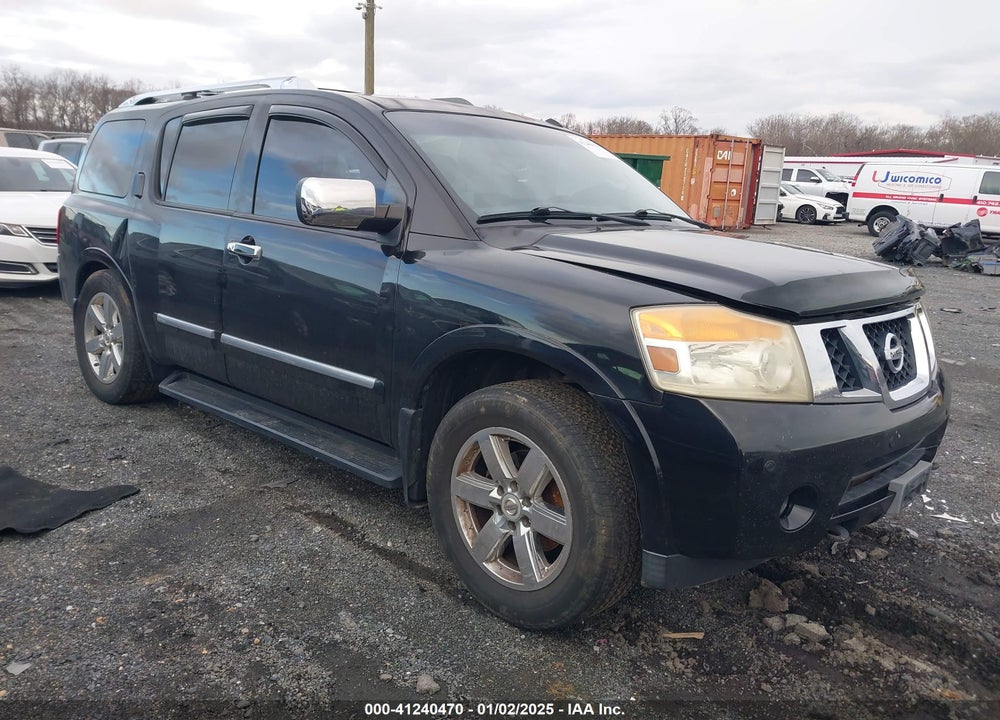 2011 NISSAN ARMADA PLATINUM VIN: 5N1AA0NE4BN605615
