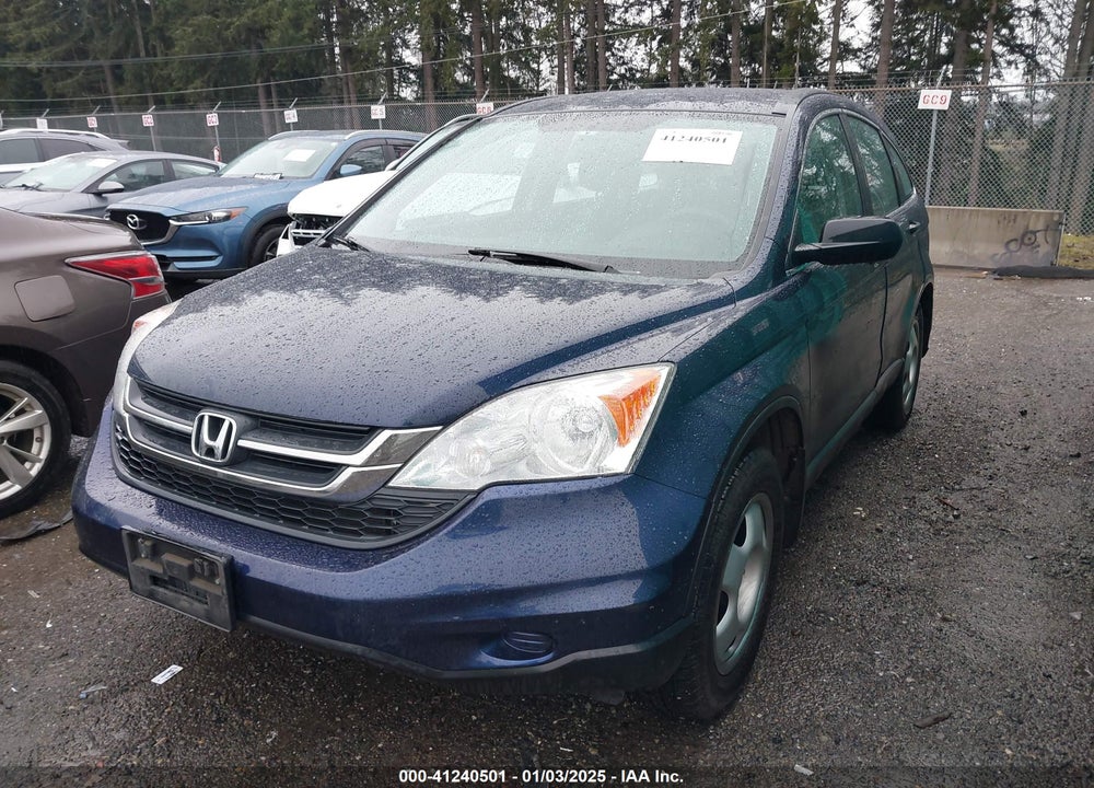 2010 HONDA CR-V LX VIN: 5J6RE4H35AL051650