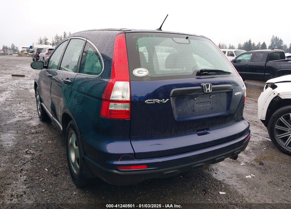 2010 HONDA CR-V LX VIN: 5J6RE4H35AL051650