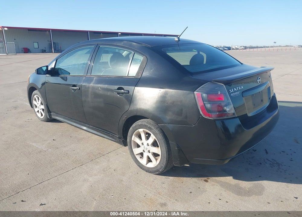 2011 NISSAN SENTRA 2.0SR VIN: 3N1AB6APXBL641100