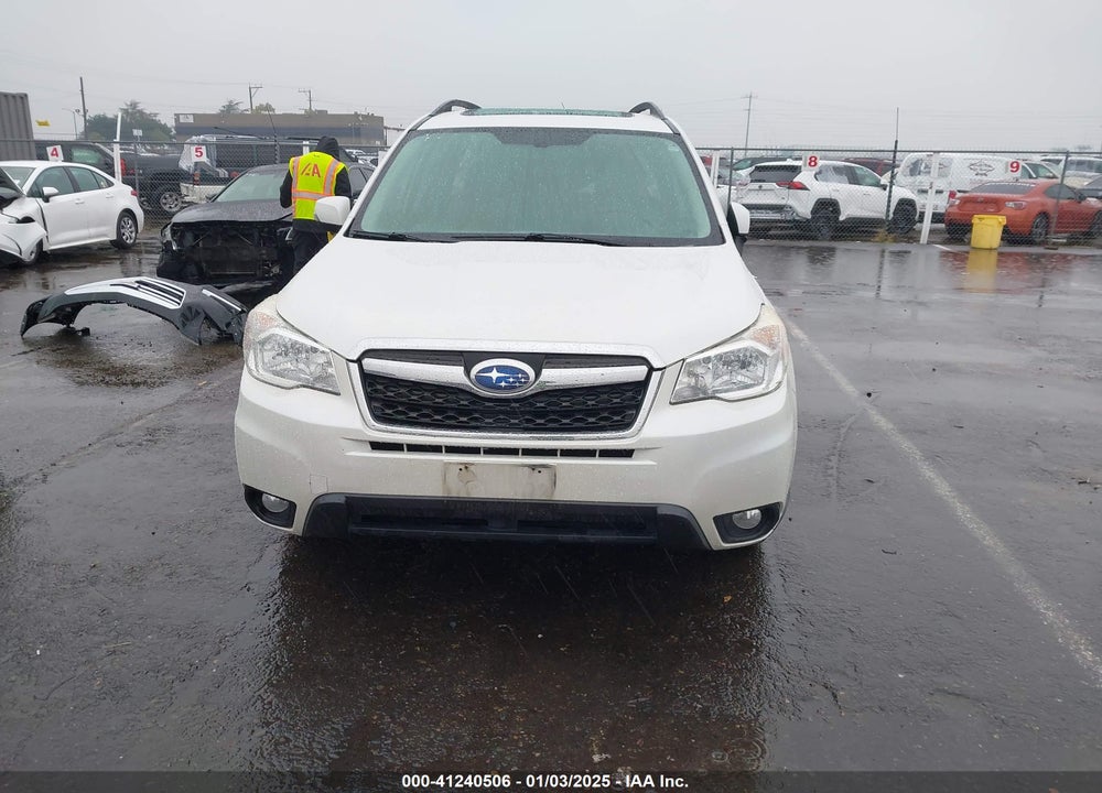 2014 SUBARU FORESTER 2.5I TOURING VIN: JF2SJAMC0EH510343