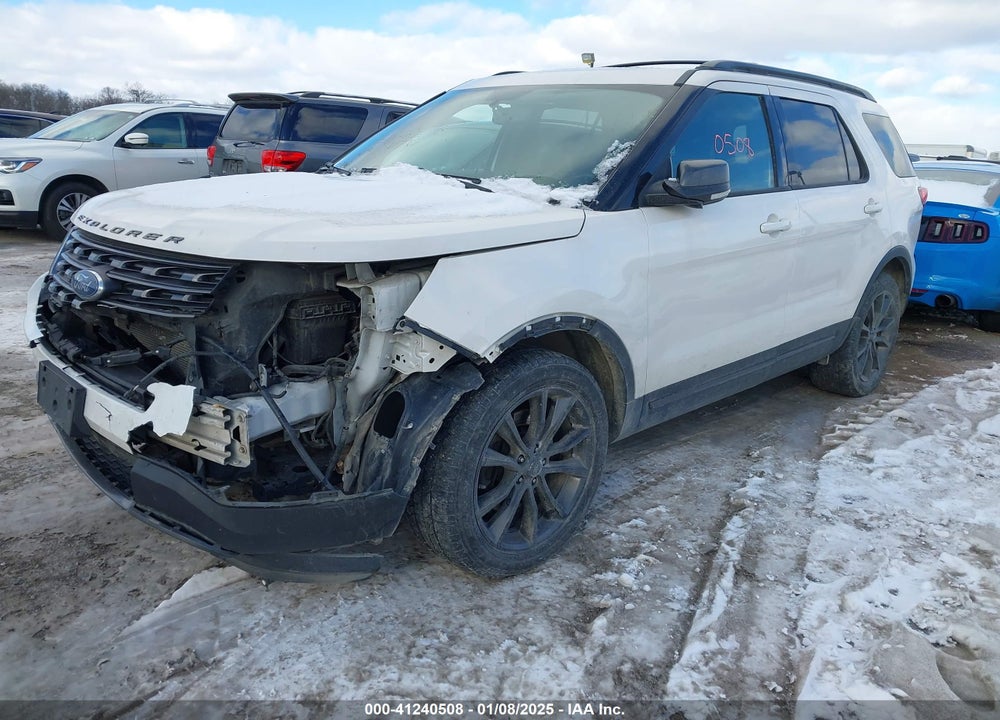2017 FORD EXPLORER XLT VIN: 1FM5K8D82HGC98502