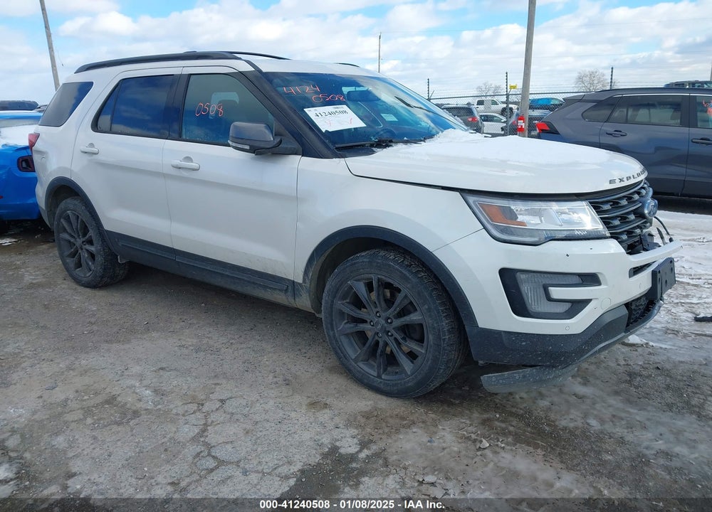 2017 FORD EXPLORER XLT VIN: 1FM5K8D82HGC98502