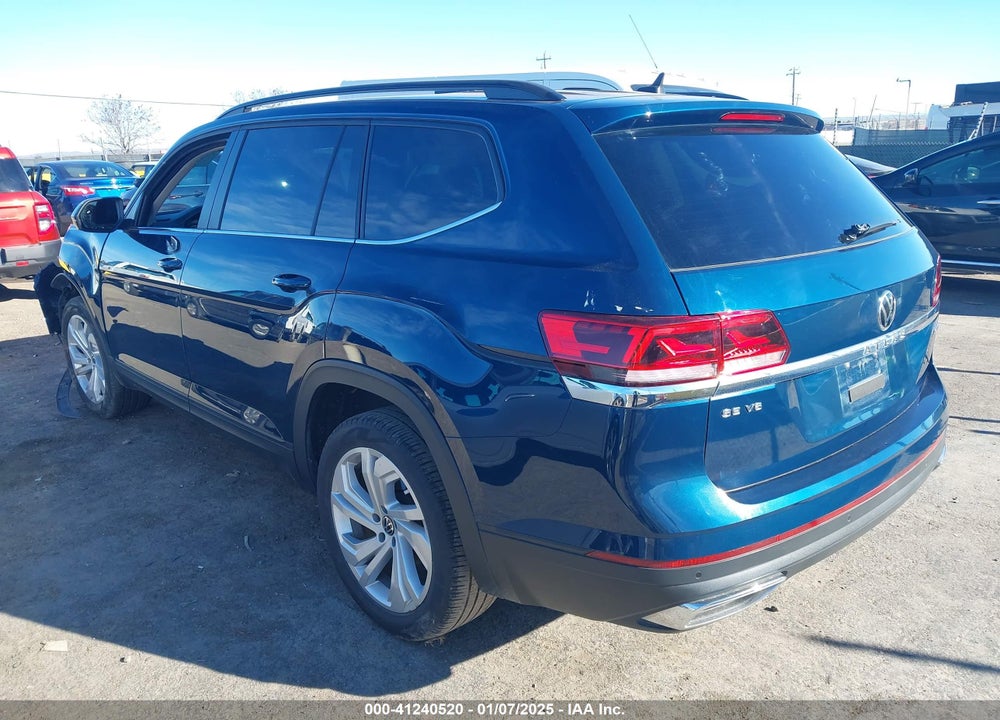 2021 VOLKSWAGEN ATLAS 3.6L V6 SE W/TECHNOLOGY VIN: 1V2KR2CA5MC599642