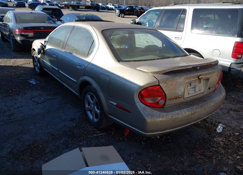 2000 NISSAN MAXIMA GLE/GXE/SE VIN: JN1CA31A6YT213941