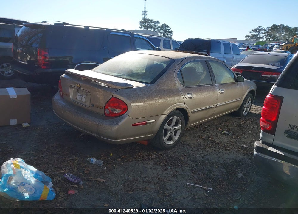 2000 NISSAN MAXIMA GLE/GXE/SE VIN: JN1CA31A6YT213941
