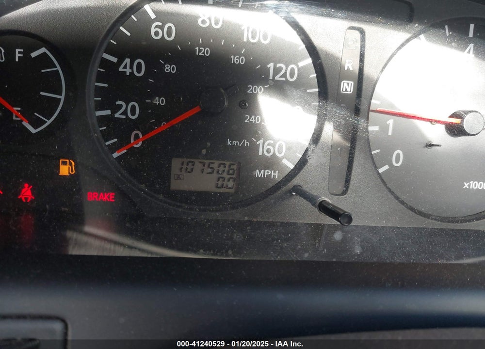 2000 NISSAN MAXIMA GLE/GXE/SE VIN: JN1CA31A6YT213941