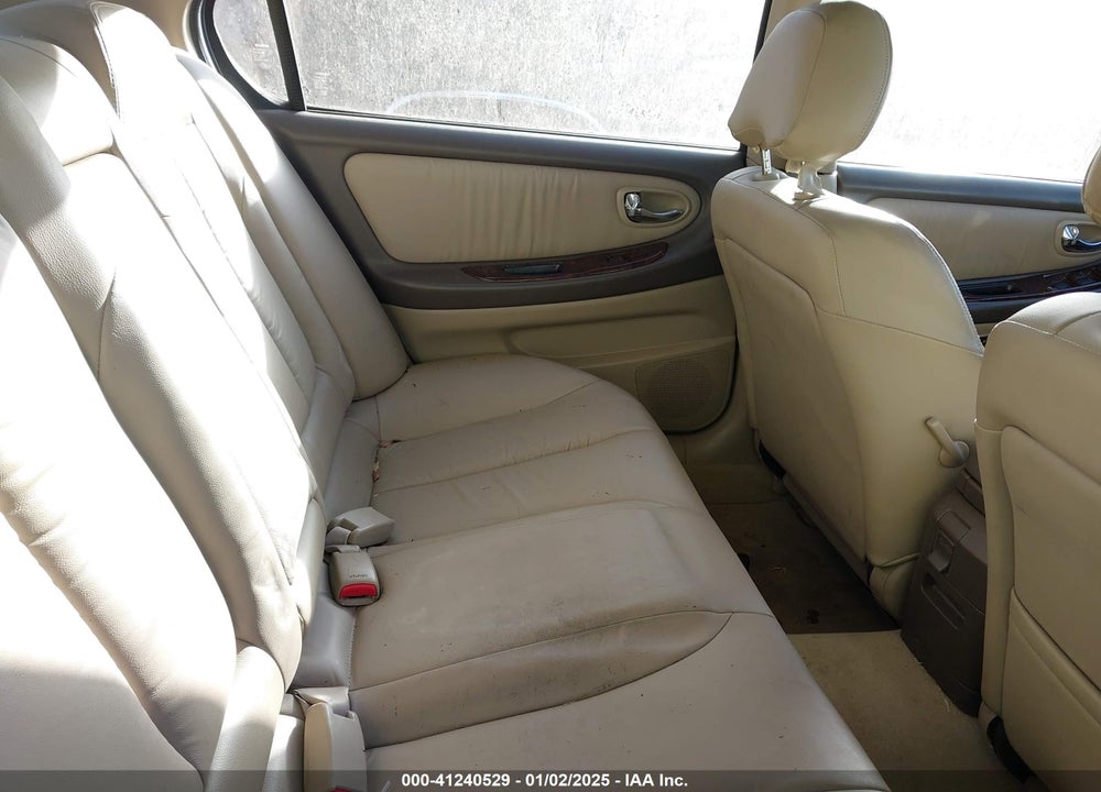 2000 NISSAN MAXIMA GLE/GXE/SE VIN: JN1CA31A6YT213941