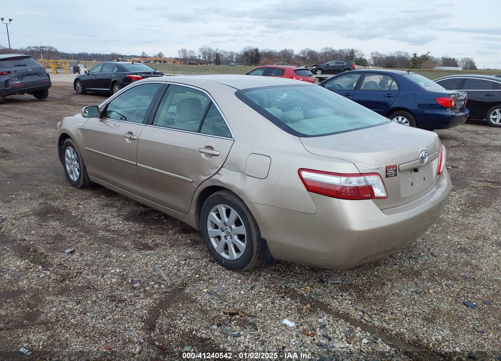 2007 TOYOTA CAMRY HYBRID VIN: 4T1BB46K57U013053
