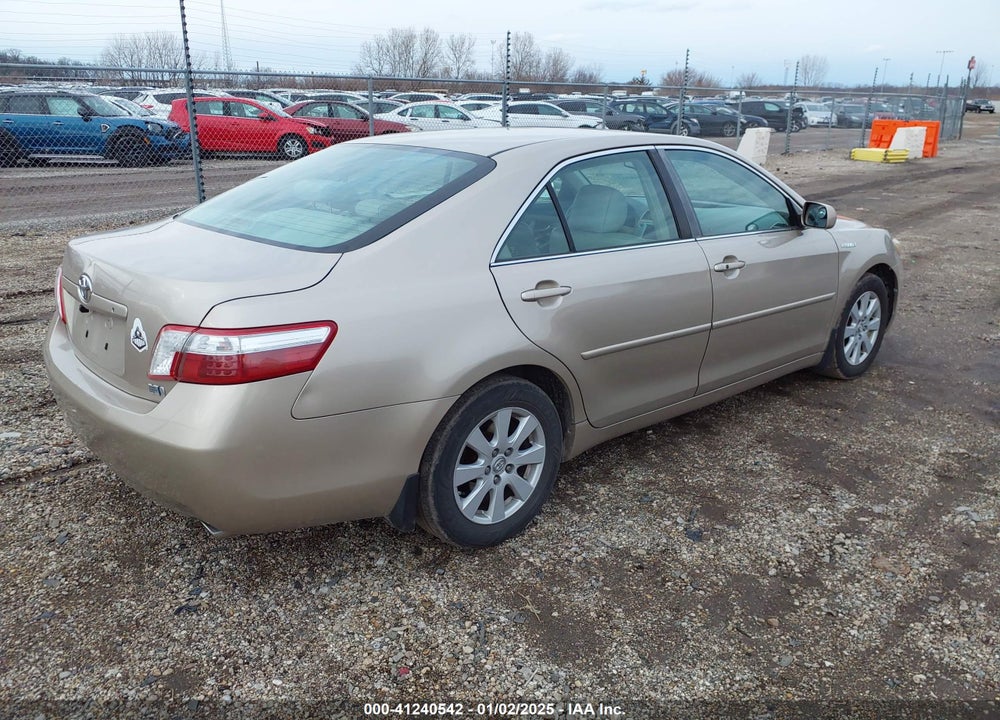 2007 TOYOTA CAMRY HYBRID VIN: 4T1BB46K57U013053