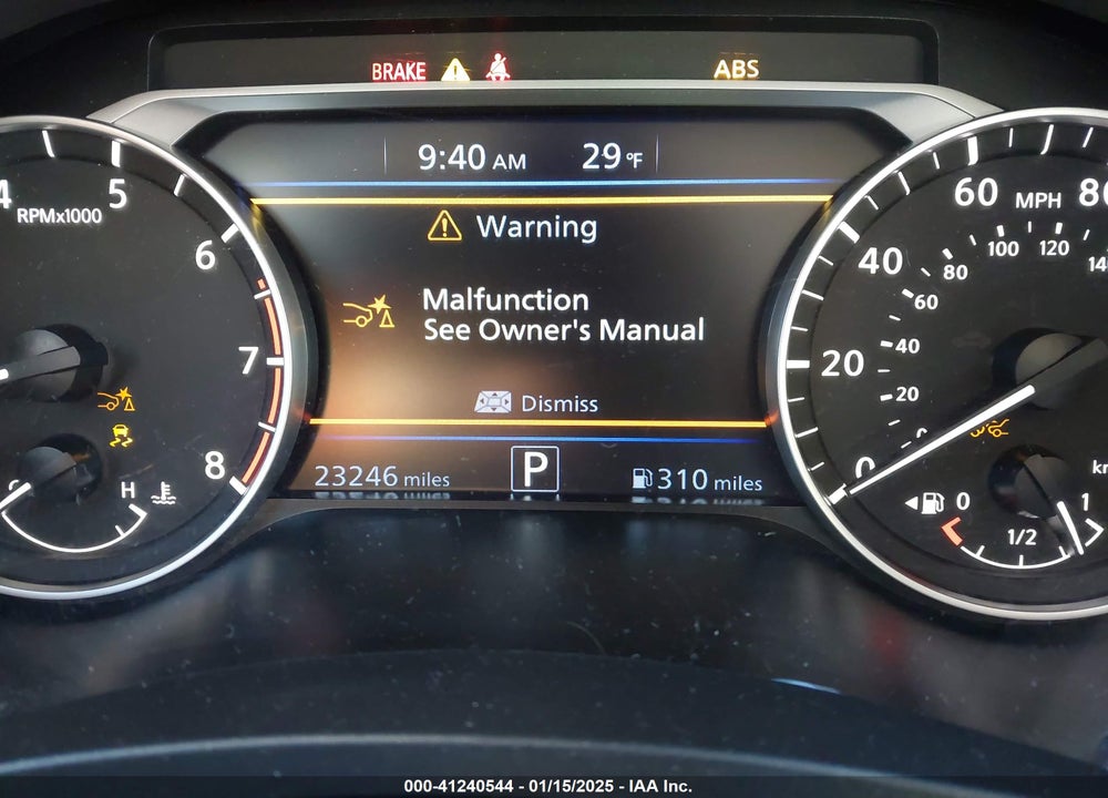 2024 NISSAN ALTIMA SV FWD VIN: 1N4BL4DVXRN371511